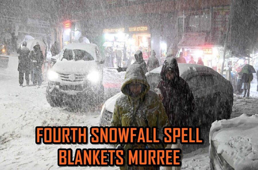 Murree Snowfall Update Rescue Teams On High Alert As Hill Station Turns Winter Wonderland