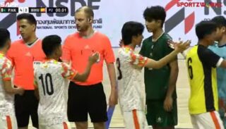 Pakistan Clinch First International Futsal Victory In Thailand