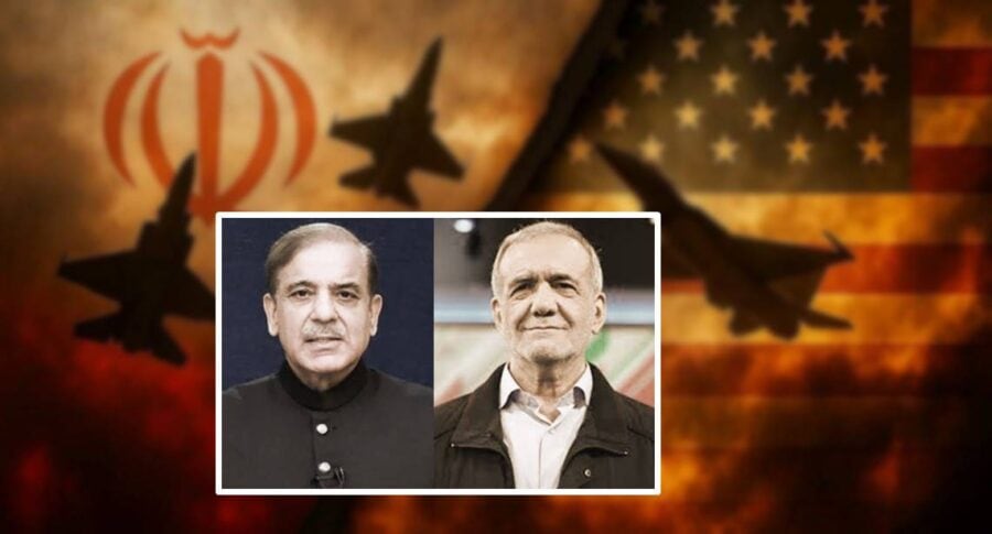 Pm Shehbaz Irans President Hold Strategic Call Amid Threats Of Us Strike