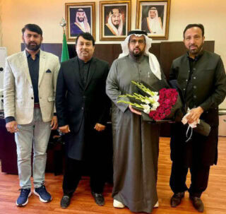 Poepa Chief Thanks Saudi Consulate Official For Easing Pakistanis Travel Issues
