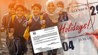 Punjab Winter Holidays 2026 Extension Notification