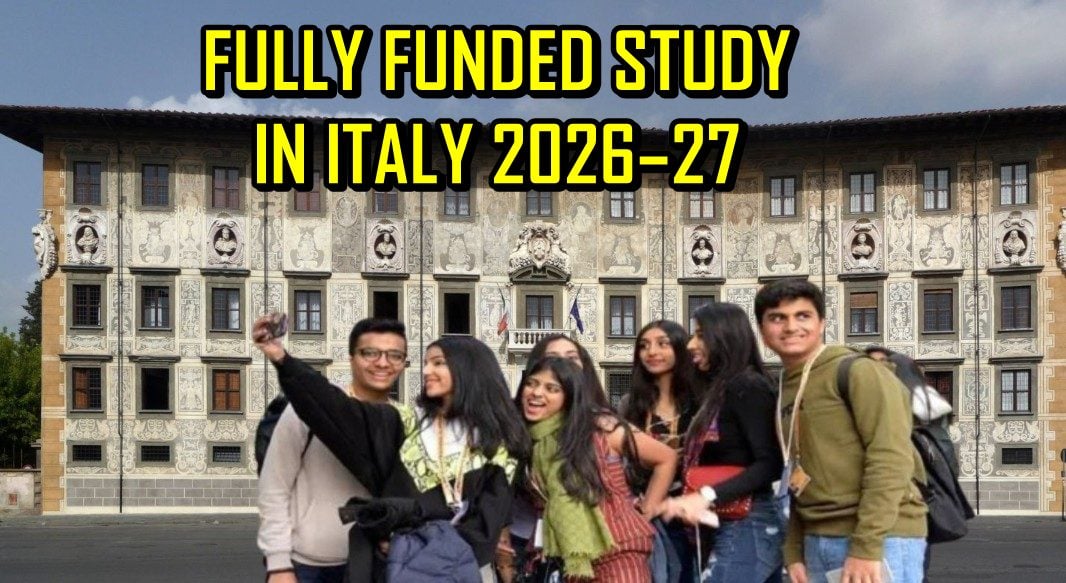 Study in Italy: Fully Funded MAECI Scholarship 2026–27 open for Pakistani Students