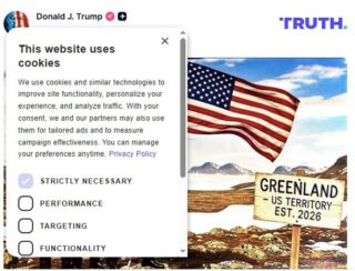 Trump Reiterates Claim Over Greenland Shares Ai Generated Image As Europe Pushes Back 