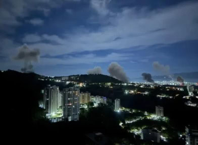 Us Forces Launches Attacks On Caracas Other Venezuelan Regions