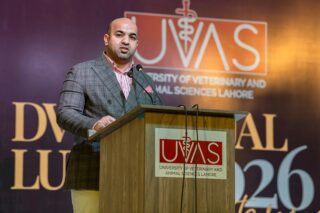 Uvas Dvm Students To Get Honhaar Scholarships And Laptops Rana Sikandar Hayat