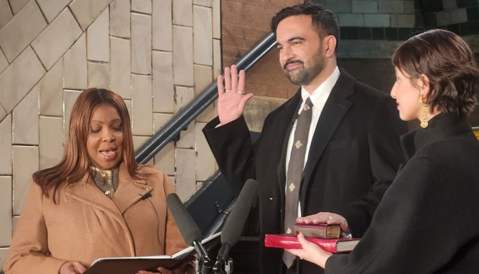 Zohran Mamdani Swears In As First Muslim New York Mayor On Holy Quran