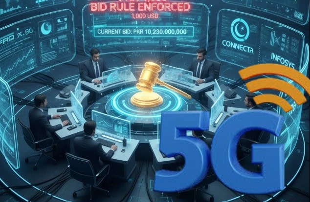 5G Auction gets tough as PTA enforces $1,000 Bid Rule for all telecos