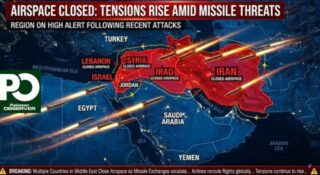 Airspace Of These Countries Closed Amid Middle East Tensions