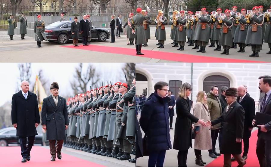 Austria rolls out Red Carpet for PM Shehbaz as Pakistan eyes Trade, Investment Deals