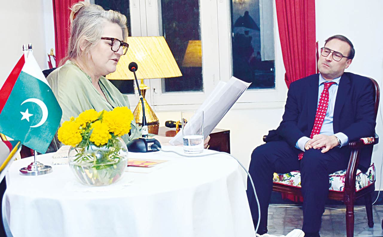 Austrian author enthralls Islamabad audience with literary reading ahead of LLF