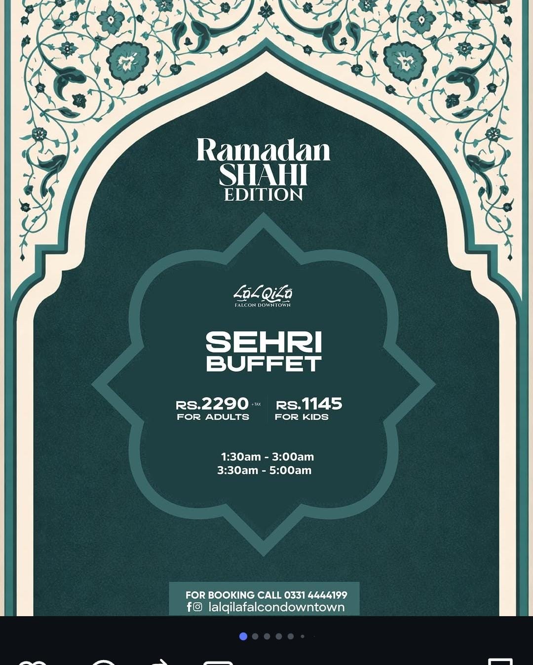 Best Sehri Buffet In Lahore 2026 Check Sehri Deals Starting At Rs999 