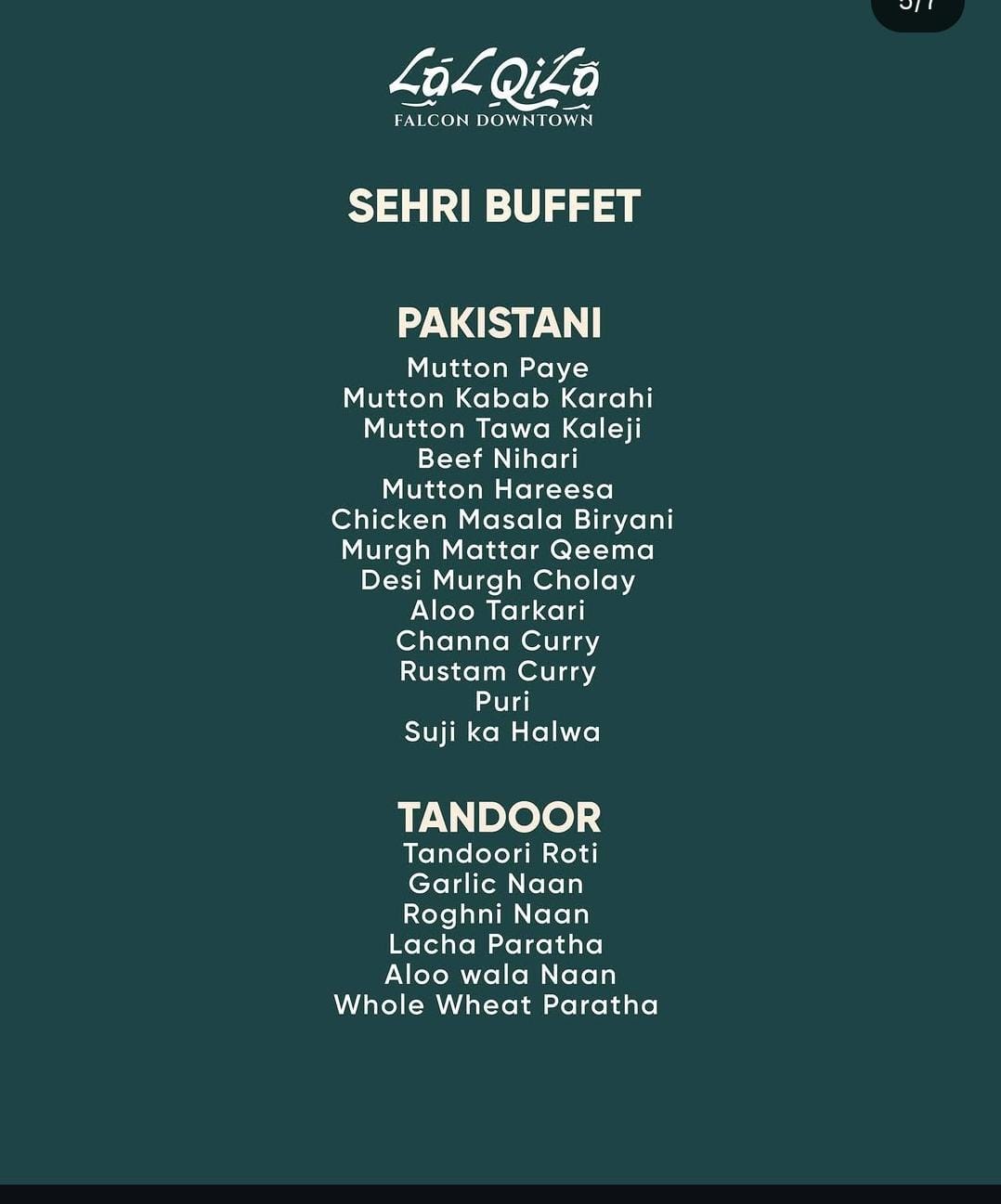 Best Sehri Buffet In Lahore 2026 Check Sehri Deals Starting At Rs999 