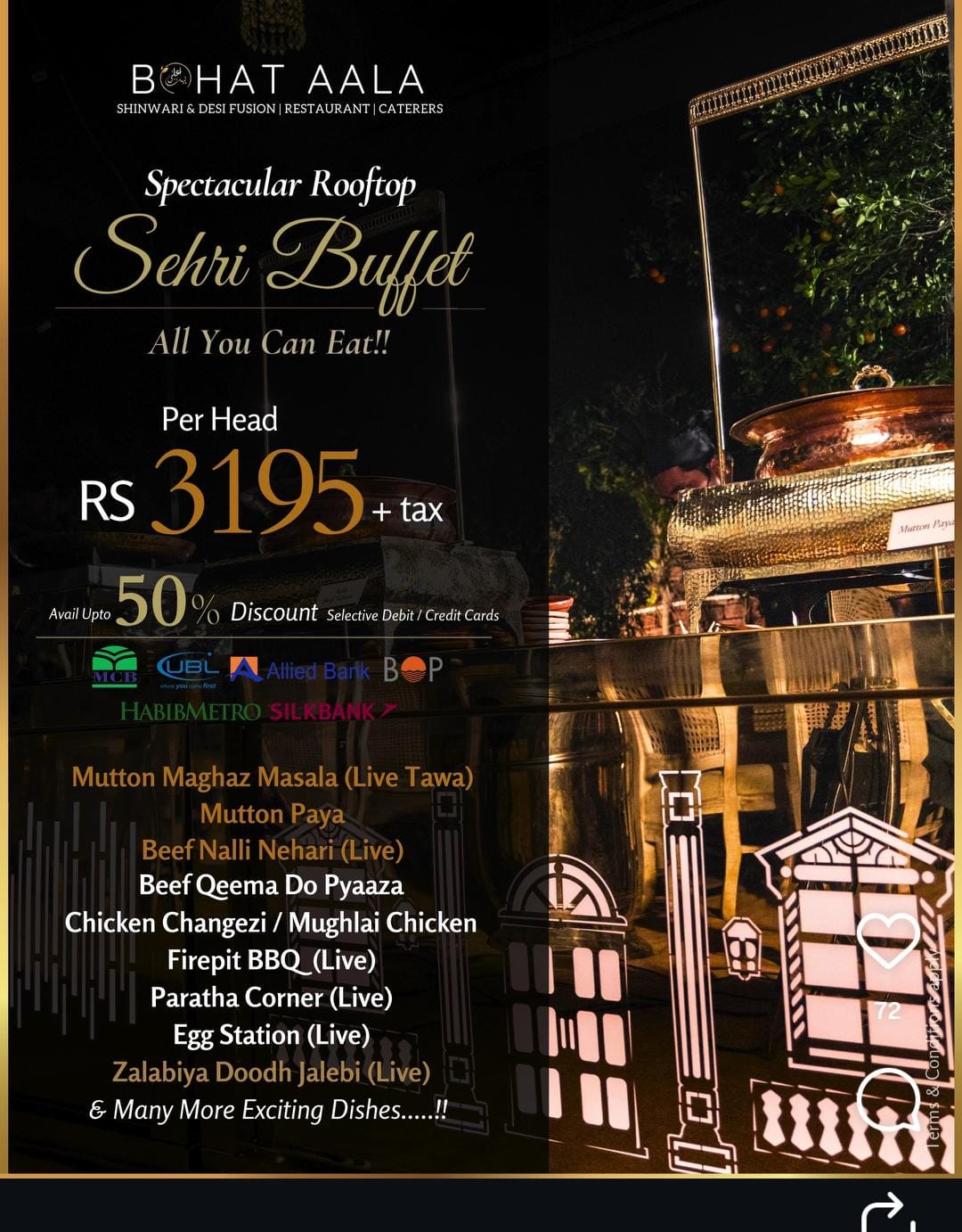 Best Sehri Buffet In Lahore 2026 Check Sehri Deals Starting At Rs999 