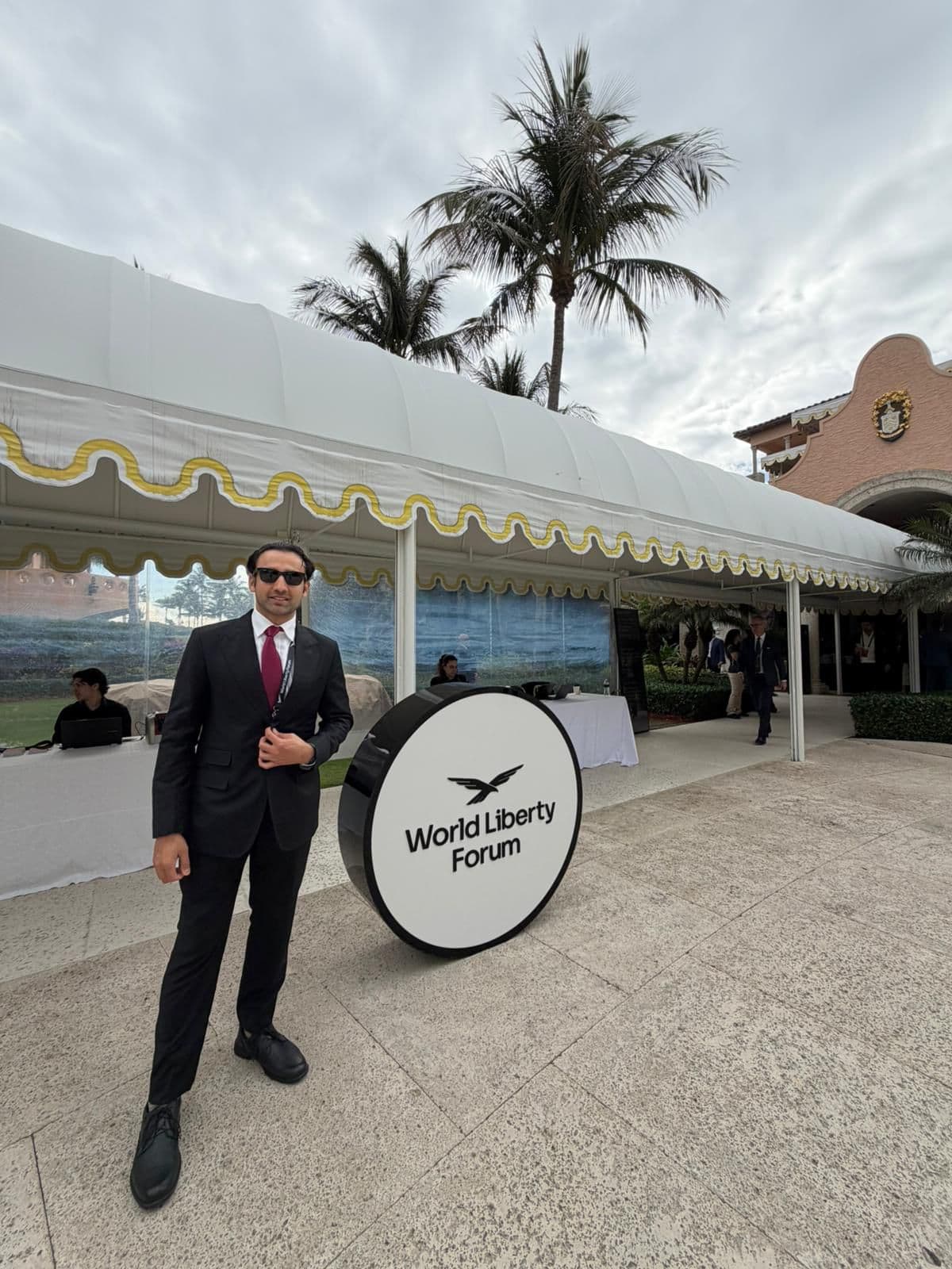 Bilal Bin Saqib Attends Exclusive Trump Linked World Liberty Financial Summit At Mar A Lago 