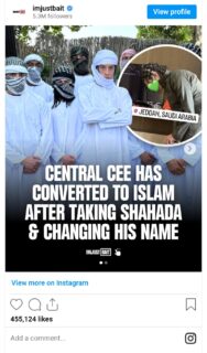British Singer Of Hit Song Too Much Embraces Islam 