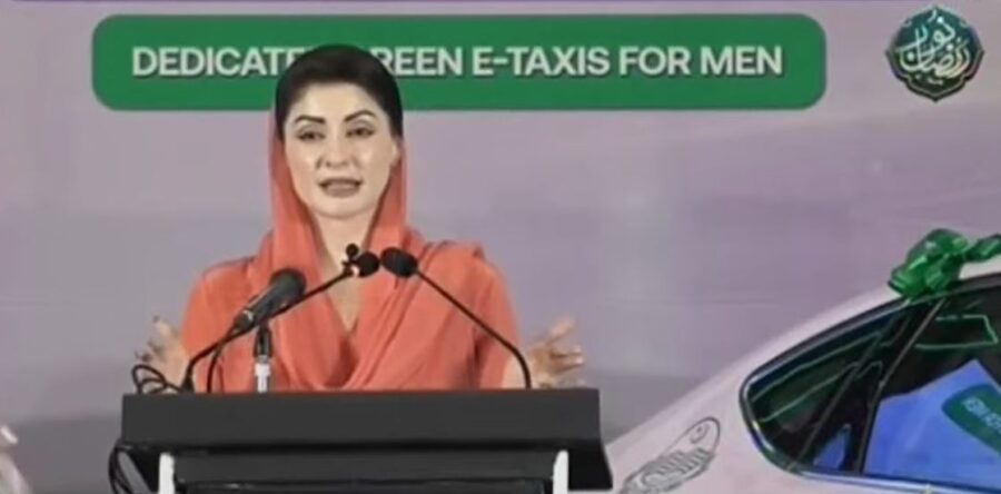 Cm Maryam Launches 1100 Green E Taxis Scheme For Men Women In Punjab