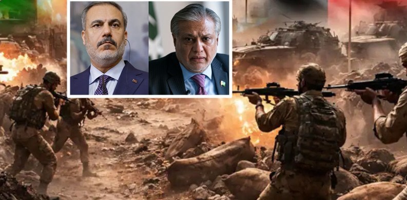 Deputy PM Ishaq Dar engages Turkish counterpart amid Pakistan-Afghanistan border clashes