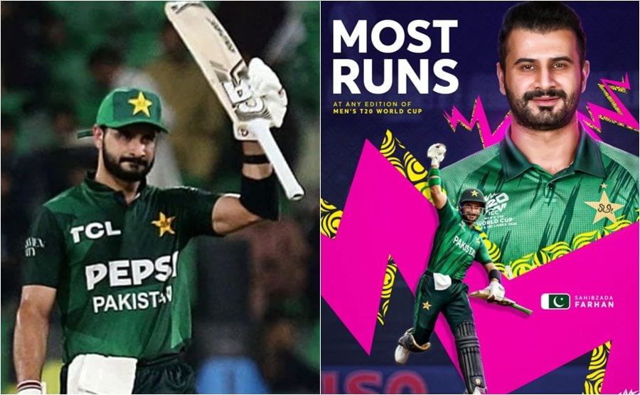 Farhan Sahibzada Surpasses Kohli Now Leads T20 World Cup Run Chart With 323 Runs