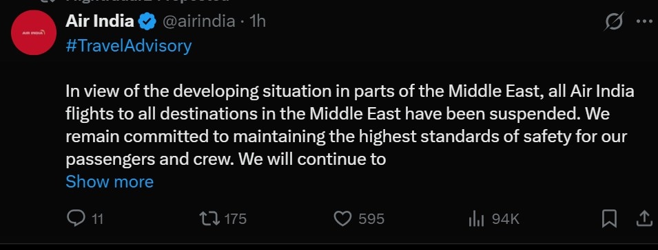 Flight Update For Dubai Saudi Arabia Kuwait Bahrain And Qatar Amid Attacks On Iran 
