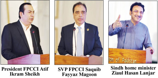 Fpcci Chief Links Karachis Growth To Public Safety