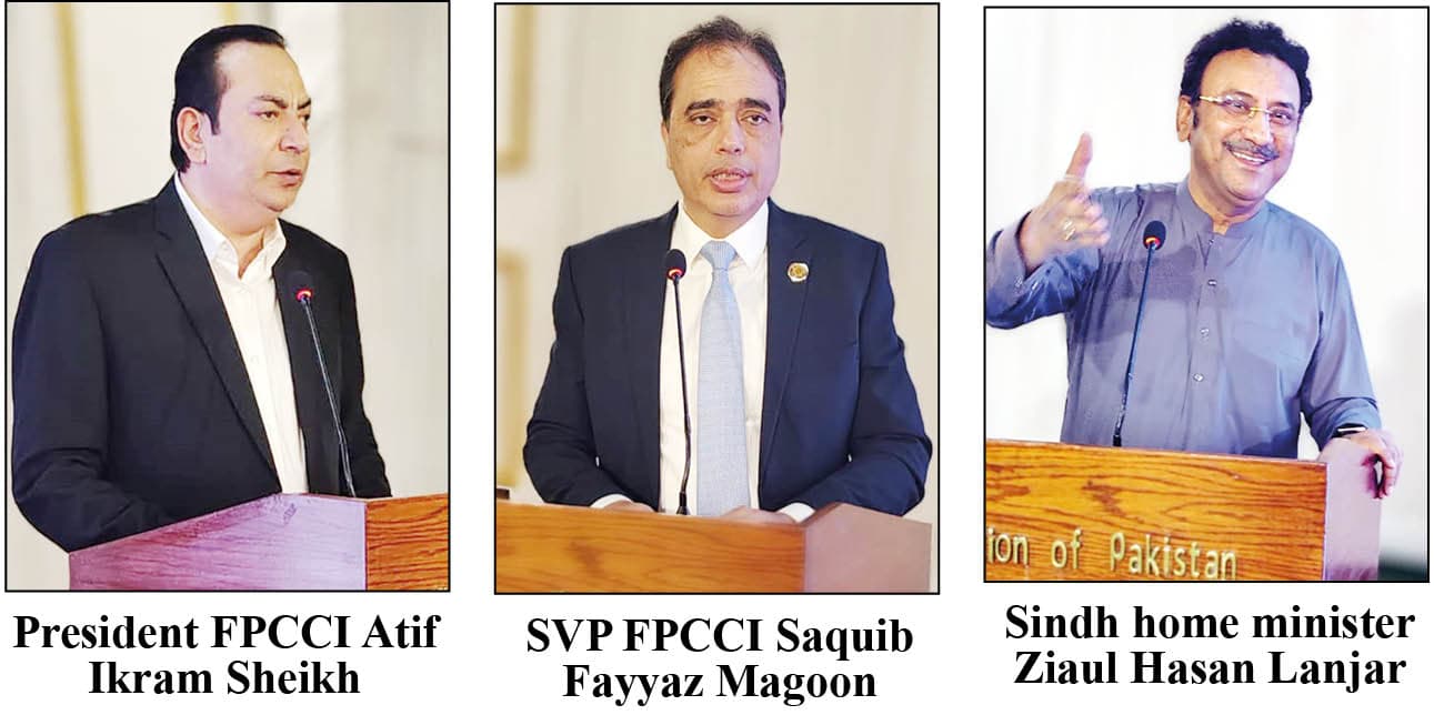FPCCI Chief links Karachi’s growth to public safety