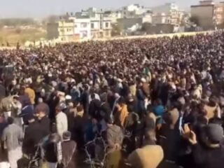 Funeral Prayers Offered For 15 Martyrs Of Imambargah Suicide Blast