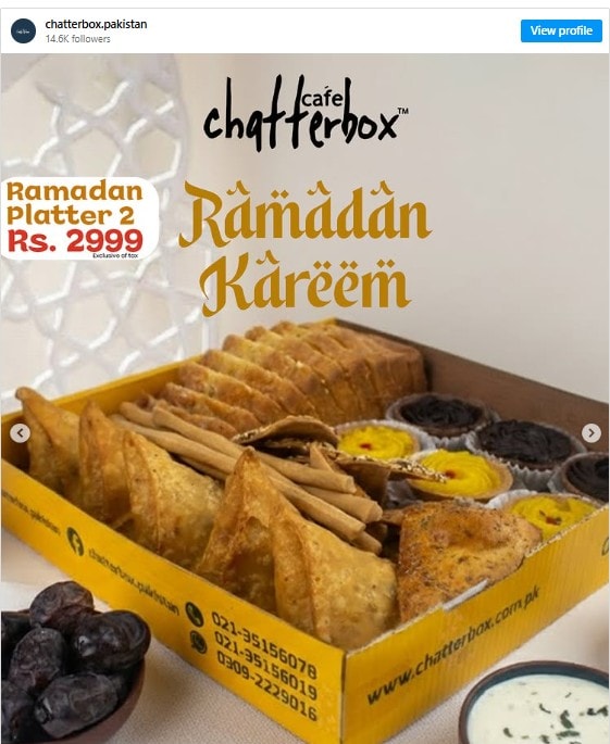 Iftar Buffet Deals In Karachi Ramadan 2026 