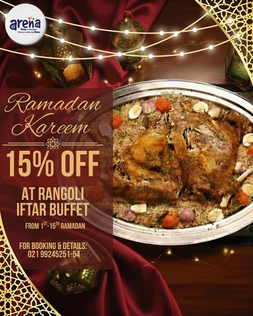 Iftar Buffet Deals In Karachi Ramadan 2026 
