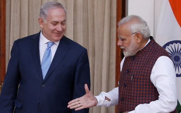 Indian Pm Modi Arrives In Israel On Two Day Official Visit Amid Us Iran Tensions