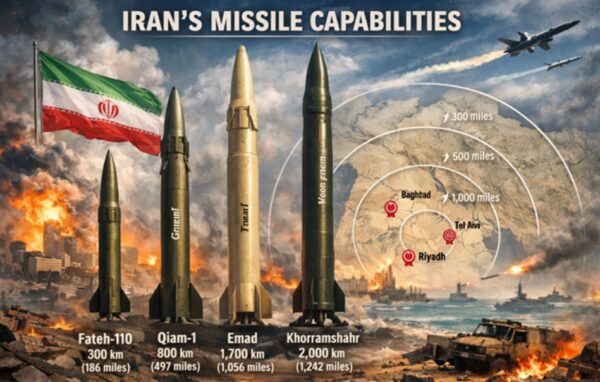 Irans Missiles Range Types And Strategic Reach Amid War With Us Israel