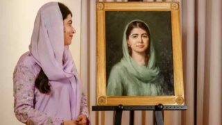Malala Yousafzais New Portrait Unveiled At Oxford University