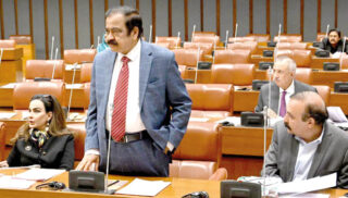 Mayhem In Senate As Resolution Over Imrans Health Rejected