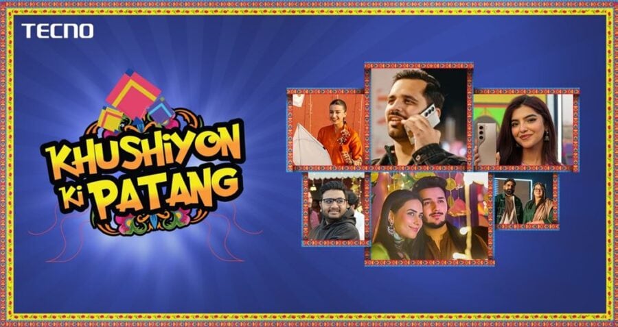 TECNO CAMON series used by content creators at Basant Celebration