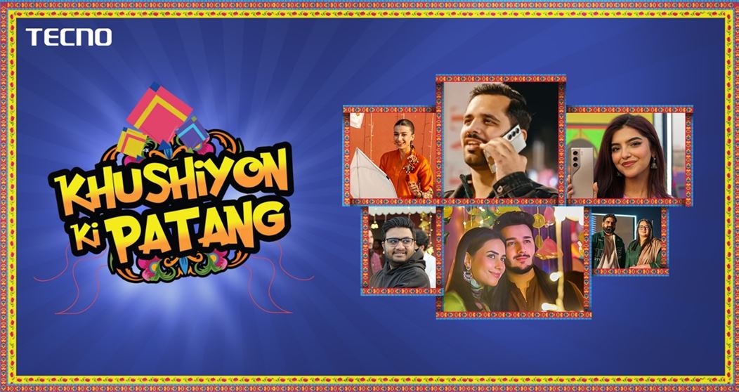 Food street and TECNO Experience Zone at Basant Festival Lahore