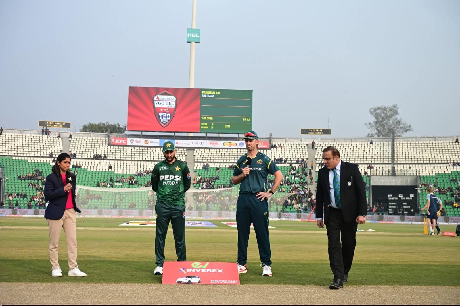 Pakistan opt to bat first against Australia in dead rubber