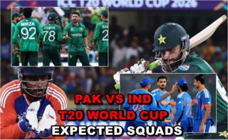 Pakistan Vs Indian T20 World Cup 2026 Expected Squads And Changes