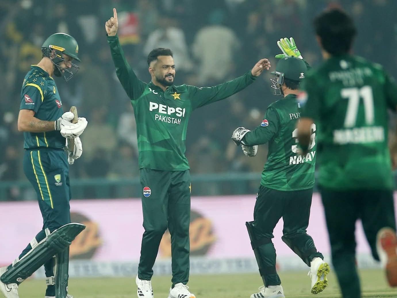 Pakistan whitewash Australia 3-0 with thumping win in last T20I