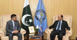 Malaysian High Commissioner engages NUML students on Trade, Culture, and Academic Opportunities