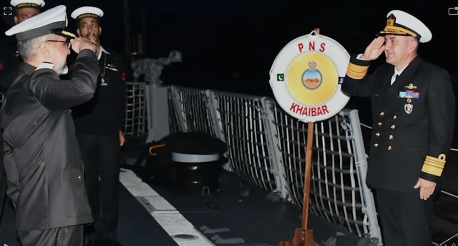 Pns Khaibar Turkish Navy Showcase Unmatched Maritime Ties In Eastern Mediterranean 
