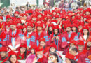 Red Radiance Brightens Hamdards Grand Day
