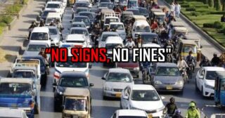 Relief For Karachi Drivers As Traffic Police Crack Down Only On Properly Marked Roads