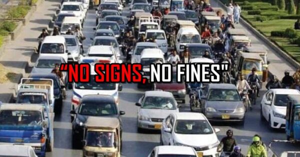 Relief For Karachi Drivers As Traffic Police Crack Down Only On Properly Marked Roads