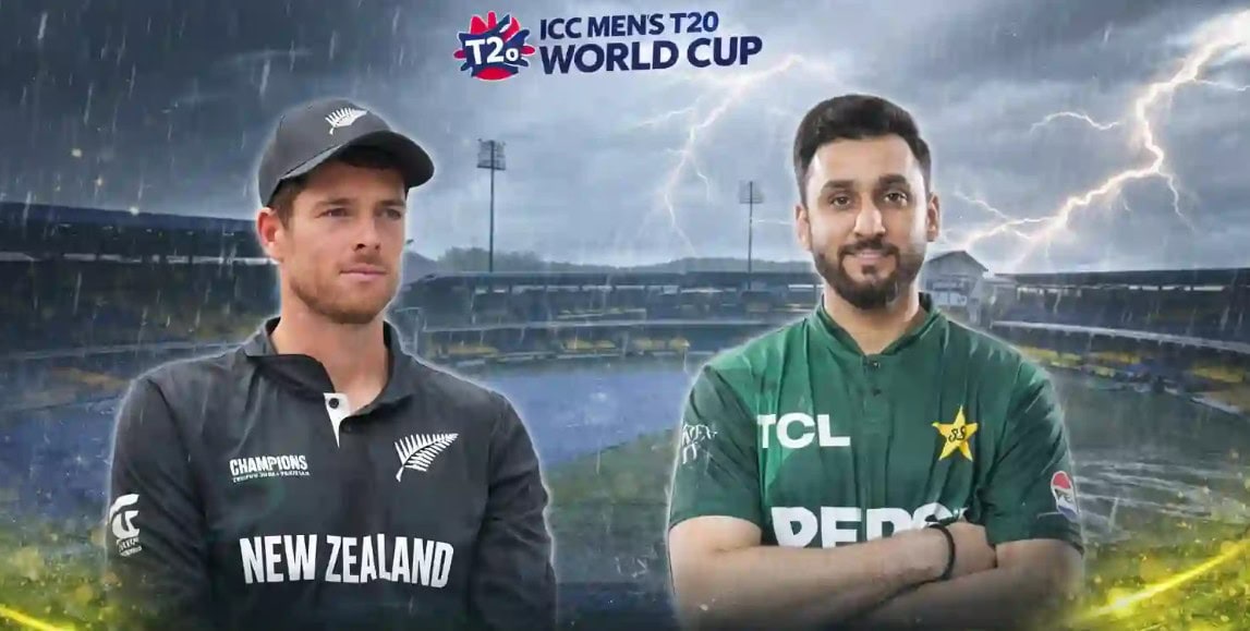 T20 World Cup 2026: What will happen if Pakistan vs New Zealand Super 8 match is washed out due to rain?