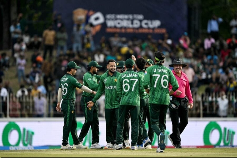 T20 World Cup Pakistan Thrash Namibia To Reach Super Eight