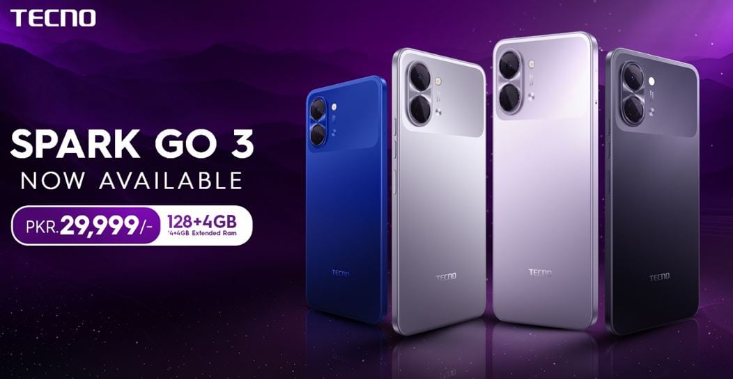 TECNO SPARK GO 3 brings Premium Features to Entry-Level Market in Pakistan at Rs29,999