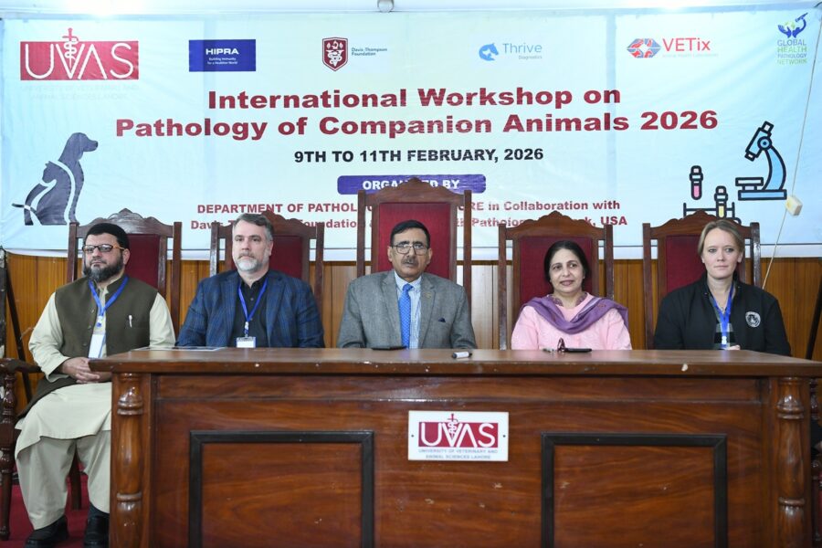Workshop On Pathology Of Companion Animals Concludes