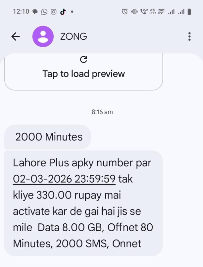 Zong Faces Backlash From Lahore Users Over Surprise Package Rate Hikes 
