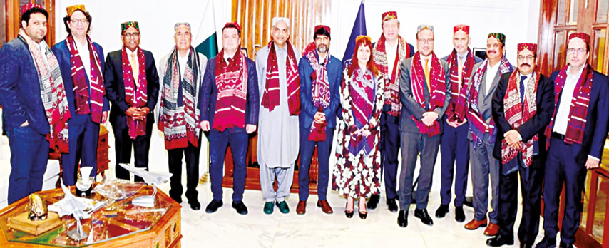 Ambassadors Diplomats Attend A Reception Aimed At Boosting Ties