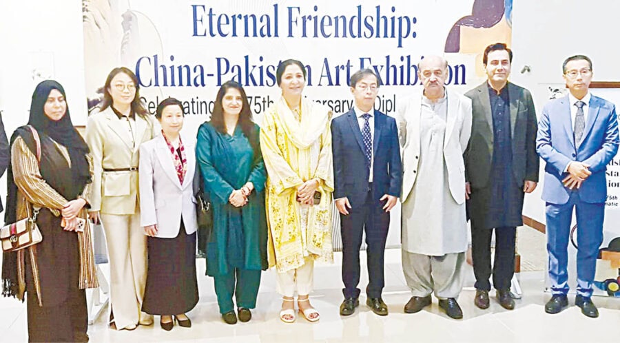 Art Exhibition Highlights Strong Pakistan China Cultural Ties