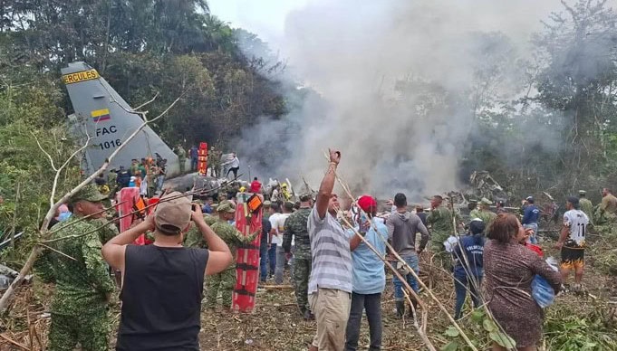 At Least 66 Killed Several Others Injured In Colombia Plane Crash